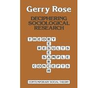 Gerry Rose Deciphering Sociological Research (Tascabile)