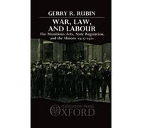 Gerry Rubin War, Law, and Labour (Copertina rigida)