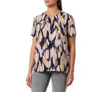 Gerry Weber 260029-31425 Camicia da Donna, Stampa Ecru/Bianco/Viola/Rosa, 54