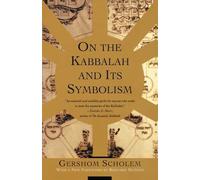 Gershom Scholem On the Kabbalah and its Symbolism (Tascabile)