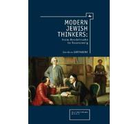 Gershon Greenberg Modern Jewish Thinkers (Tascabile)