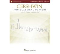 Gershwin for Classical Players: Clarinet and Piano Book with Recorde (Tascabile)