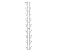 Gerso Cornice da Parete per Cartoline Verticale 130 x 180 mm con 8 Scomparti