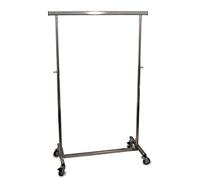 Gerso - Stender Cromato Pieghevole, Altezza Regolabile (Larghezza 100 cm)