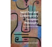 Gert-Jan Van Der H Saint Paul and Contemporary European Philo (Copertina rigida)