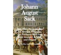 Gertha Von Dieckmann Johann August Sack (Copertina rigida)