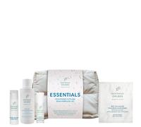 GERTRAUD GRUBER ESSENTIALS Idratazione e cura della pelle - Set per la cura del viso (detergente 50 ml + siero 5 ml + dischetti 1 paio + balsamo 10 ml)