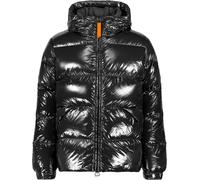 Gertrude - Piumino lucido Uomo con cappuccio - Vianney Bright Black per Uomo - Taglia L - Nero