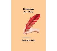 Gertrude Stein Geography and Plays (Tascabile)