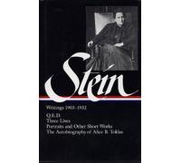Gertrude Stein Gertrude Stein: Writings 1903-1932 (LOA #99) (Copertina rigida)