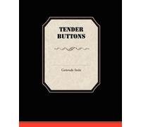 Gertrude Stein Tender Buttons (Tascabile)