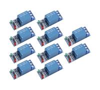 GERUI 10 moduli relè a 1 canale, 5 V, a 1 canale, per PIC AVR DSP ARM MCU, compatibile con Arduino e Raspberry Pi, con display semaforo