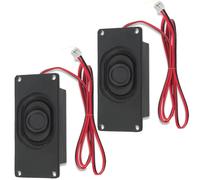 GERUI 2 pezzi DFplayer Mini 3 Watt 8 Ohm Mini altoparlante portatile con interfaccia JST-PH2.0 mm Pin per Arduino, progetti elettronici fai da te e monitor LCD TV