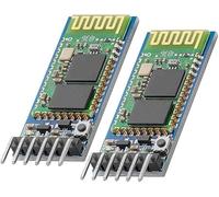 GERUI 2pcs HC-Typ-05 Wireless Bluetooth RF ricetrasmettitore Master Slave modulo Bluetooth integrato 6 pin porta seriale senza fili modulo BT