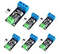 GERUI 6 Pezzi LR7843 FR120N D4184 MOSFET Modulo di Controllo 30V 161A 100V 9.4A 40V 50A 3V o 5V Segnali 3V o 4V Segnali Tubo MOS Modulo a Effetto di Campo Relè di Ricambio per Arduino (D4184)