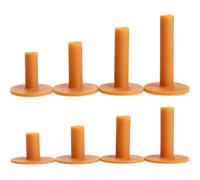 GERUI 8 tees da golf in gomma per Driving Range, tappetini invernali in gomma morbida, adatti per interni ed esterni, diverse misure 35 mm/42 mm/54 mm/60 mm/65 mm/70 mm/75 mm/80 mm