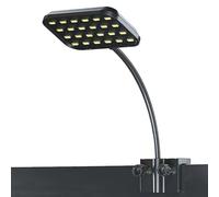 GERUI 92RA LED per acquario, illuminazione a 360°, lampada a LED per acquario, a risparmio energetico e antiappannamento, luce per acquario, dimmerabile, impermeabile, per piante acquatiche e pesci (8