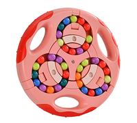 GERUI Cubo da dito rotante Giochi di intelligenza, IQ Game Magic Bean Rotating Cube Giocattolo, Puzzle giocattoli di decompressione per bambini adolescenti adulti - Giocattoli più nuovi per alleviare