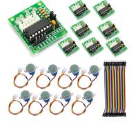 GERUI Motore passo-passo 8 V 28BYJ-48 ULN2003 e 8 pezzi scheda driver ULN2003 per Arduino