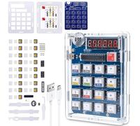 GERUI Set di esercizi di saldatura fai da te, kit di saldatura con display per studenti e uso quotidiano, scienza e educazione, apprendimento divertente