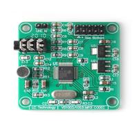GERUI VS1053 - Scheda di sviluppo del modulo MP3 SPI Interface OGG codifica controllo di registrazione (registrazione vocale onboard)