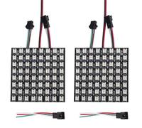 GERUI WS2812 RGB 8 X 8 LED Panel ECO 64 Pixels LEDMatrix Modulo flessibile 5050SMD IC Controlli Immagine Video Testo Visualizzazione Single-Indirizzabile Funzioni Full Color con DC5V Compatibile per