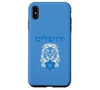 Gerusalemme In Ebraico Con Il Leone Di Giuda E Stella Di Davide Custodia per iPhone XS Max
