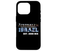 Gerusalemme Israele fondata nel 3000 a.C. Città Santa storica Custodia per iPhone 16 Pro