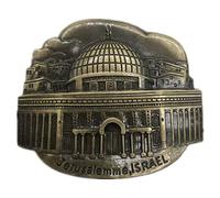 Gerusalemme Israele Fridge Magnet 3D Metal Handmade Craft Tourist Città di Viaggio Souvenir Collection Lettera Frigorifero Sticker