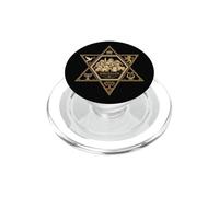 Gerusalemme Stella di David Israele Ebraica Giudaica Arte PopSockets PopGrip per MagSafe