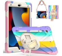 Gerutek Cover per iPad 9a/8a/7a Generazione 10,2 Pollici, Arcobaleno