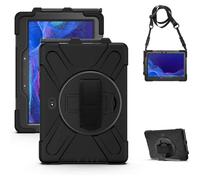 Gerutek Cover per Samsung Galaxy Tab Active 5 Pro 2025 10,1 Pollici, Nero
