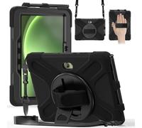 Gerutek Cover per Samsung Galaxy Tab Active 5 Pro / 4 Pro/Pro 10.1'', Nero