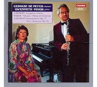 Gervase De Peyer, Gwenneth Pryor - Schubert / Weber / Schumann: Works For Clari
