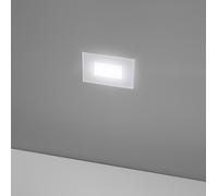 GES2040- SEGNAPASSI AD INCASSO LED 3000-4000-6000K 320-400-380LM 4,5W IP66 BIANCO