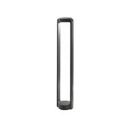 GES452- PALETTO IN ALLUMINIO GRIGIO ANTRACITE IP65 A LED 4000K 1200LM 13W 80CM