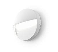 GES984- SEGNAPASSI BIANCO A LED 4000K 210LM 3W IP65 D.11CM TONDO