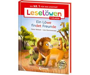 Gesa Neitzel Li Leselöwen 1. Klasse - Ein Löwe findet Freunde (Copertina rigida)