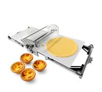 GESAIDES Sfogliatrice Commerciale per Pasta Sfoglia e Fondente, Sfogliatrice Elettrica per Pasta con Spessore Regolabile da 2 a 30 mm, Sfogliatrice Pieghevole per Panetterie e Pasticcerie