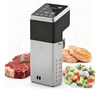 GESAIDES Sous Vide, Cucina a Bassa Temperatura 1600W IPX8 Impermeabile Sous Vide Cooker con Funzione di Prenotazione, Facile da Riporre, Cottura Sottovuoto per Cena in Famiglia, Pasti Natale