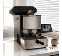 GESAIDES Tostatrice Elettrica per caffè da 300 g, Tostatura Automatica e Facile da Usare, con Filtro per Il Fumo (Adatto per Una Tostatura Leggera), Tubo del Camino e Raccoglitore di Pula