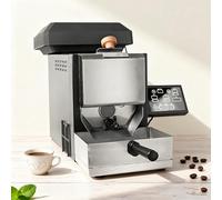 GESAIDES Tostatrice per caffè Commerciale, Tostatrice Elettrica per Chicchi di caffè da 300g, Tostatrici per caffè a Temporizzazione Automatica per Uso Domestico, Padella Antiaderente, Risca