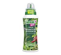 GESAL BIO Concime Liquido per Aromatiche & Peperoncini, 500 ml | Esalta il profumo e l'intensità del sapore delle aromatiche ed è consentito in agricoltura biologica