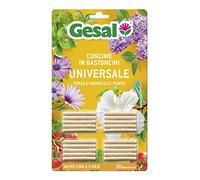 GESAL Concime in Bastoncini Universali, Per Tutti i Tipi di Fiori, 18gr | Nutre gradualmente e in modo uniforme per oltre tre mesi eliminando il rischio di dosaggi errati