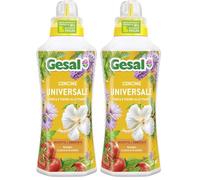 GESAL Concime Universale, Per Piante Orticole e Ornamentali, in Vaso e Piena Terra, 750 ml (Confezione da 2)