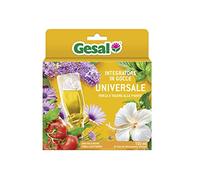 GESAL Nutrimento in Gocce Universale, Per Piante Verdi e Fiorite, in Casa e in Balcone, Pronto all’uso, 150 ml (5 Fiale da 30 ml)