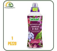 CONCIME LIQUIDO GESAL SANGUE DI BUE PER PIANTE VERDI SIA DA FIORE 750GR.