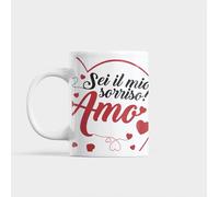 Gesar Tazza Sei Il Mio Sorriso Ti Amo - Tazza Innamorati - Ottima Qualità - Rega