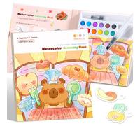 gesboole Dipingi con libri da colorare ad acqua per bambini dai 3 ai 5 anni, 4-8 anni - Simpatico libro da colorare per adolescenti, arti e mestieri per bambini dai 3 ai 5 ai 6 ai 7 8 anni, giocattoli