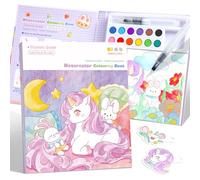 gesboole Dipingi con libri da colorare ad acqua per bambini dai 3 ai 5 anni, 4-8 anni - Simpatico libro da colorare per adolescenti, arti e mestieri per bambini dai 3 ai 5 ai 6 ai 7 8 anni, giocattoli